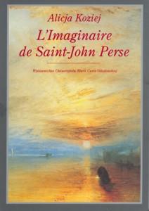 Okładka: L'Imaginaire de Saint-John Perse