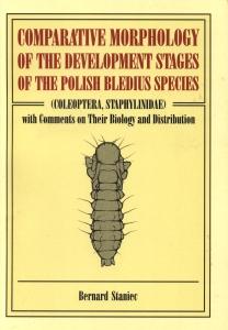 Okładka: Comparative Morphology of the Development Stages of the Polish Bledius Species (Coleoptera, Staphylinidae) with Comments on Their Biology and Distribution