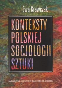 Okładka: Konteksty polskiej socjologii sztuki